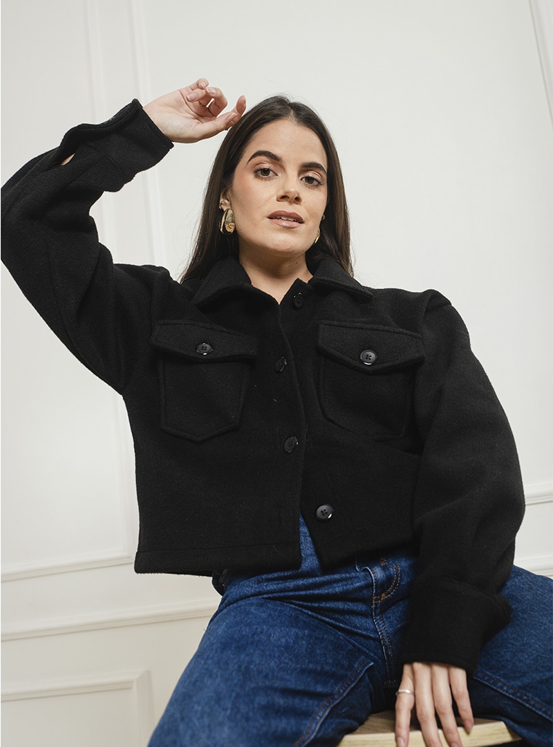 Valentino coat black - One Size