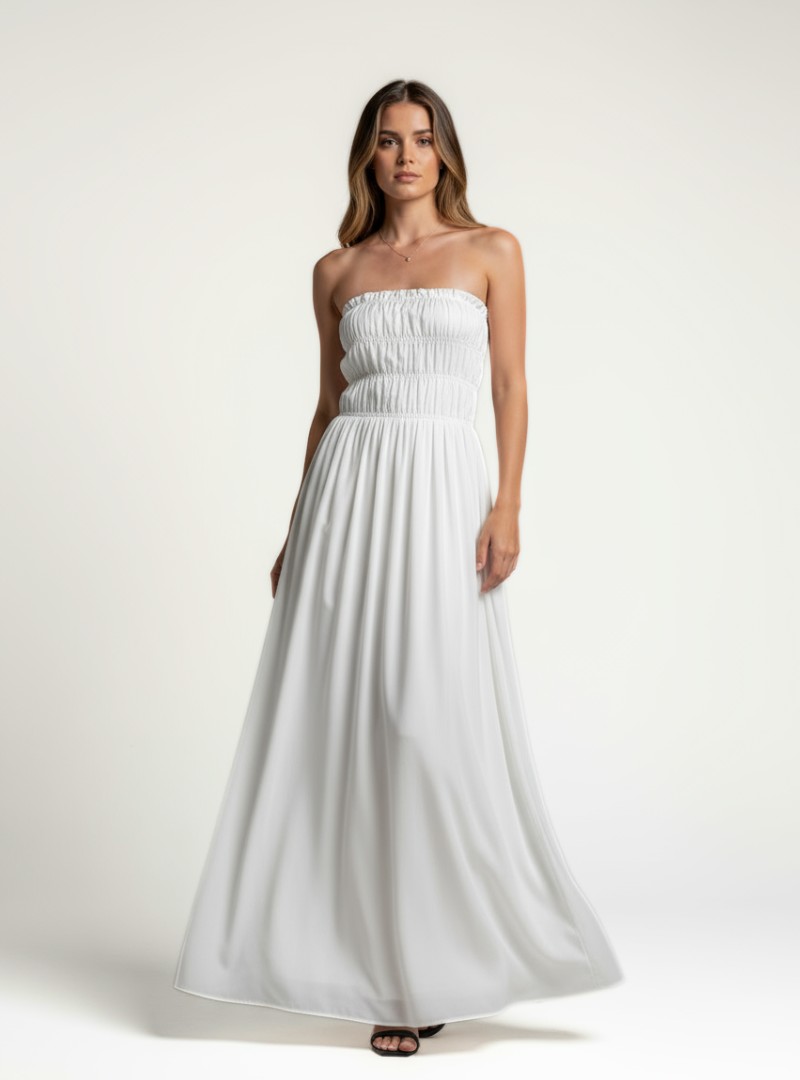 SOL DRESS WHITE